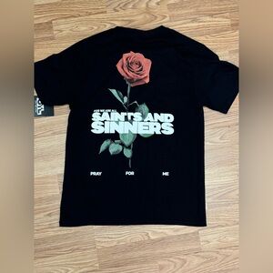 Black Graphic T-Shirt for Men